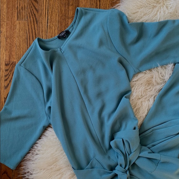Roolee Pants - Roolee Mom Teal Green Women’s Romper Pants Size L